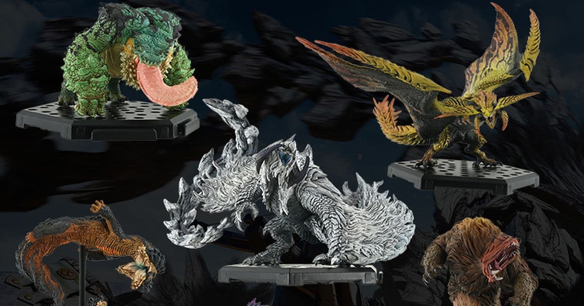 CAPCOM FIGURE BUILDER 魔物獵人雕像盒玩 Plus Vol.27