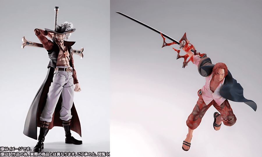 代理 S.H.Figuarts SHF 航海王 喬拉可爾·密佛格 鷹眼、BP景品 航海王 BATTLE RECORD 紅髮傑克 香克斯 SP
