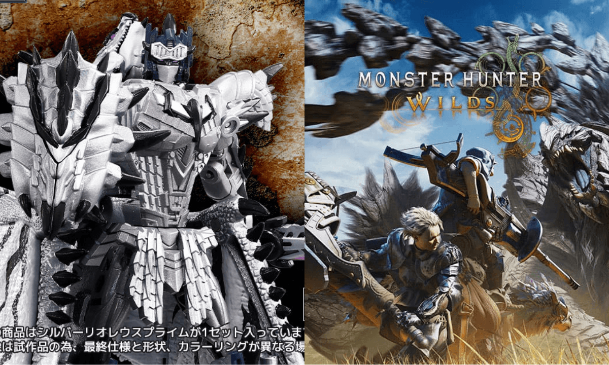《魔物獵人 荒野》與 變形金剛聯名「銀火龍柯博文」