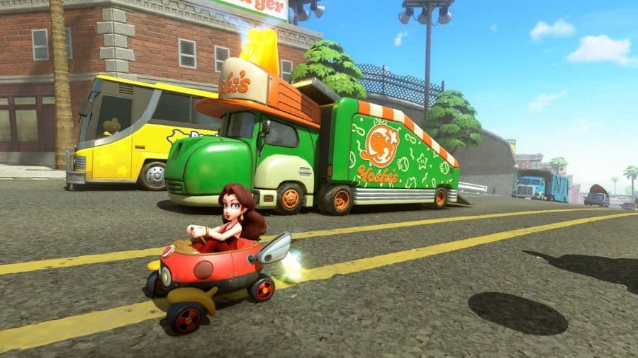 Switch 2《瑪利歐賽車世界》遊戲畫面擷取