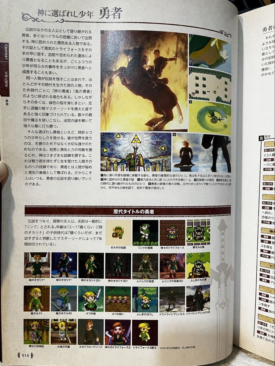 《薩爾達傳說》海拉魯百科 官方設定集