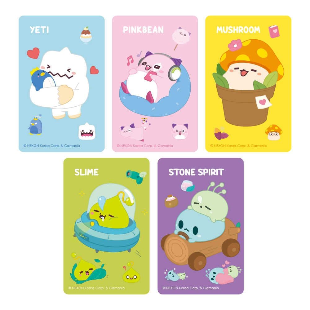 【一卡通PLUS】新楓之谷 透明版 - 皮卡啾 / 雪吉拉 / 菇菇寶貝 / 綠水靈 / 石靈