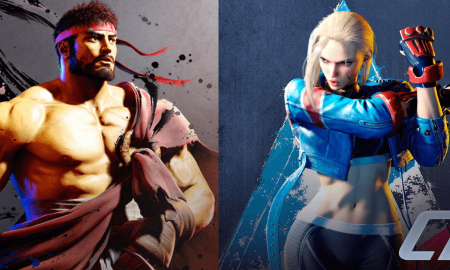 《快打旋風 6》「隆」與「嘉米」