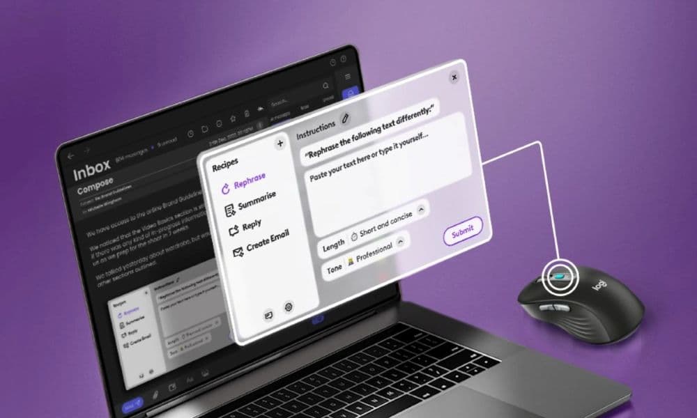 Signature AI Edition M750 羅技 AI 滑鼠