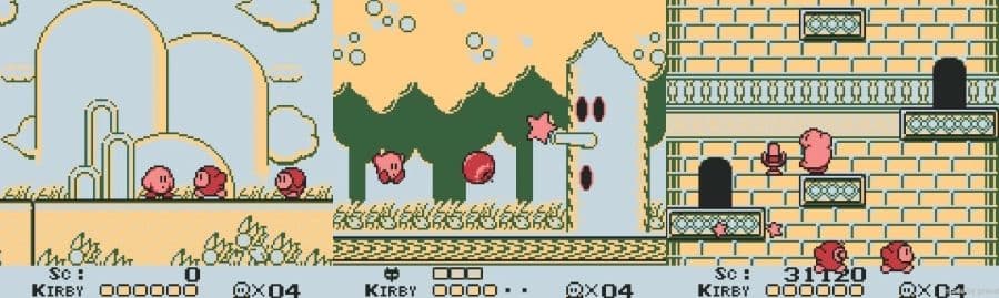 GB 一代 (Kirby Dream Land)