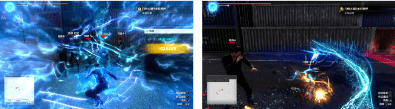 《人中之龍 7 外傳 英雄無名》遊戲畫面